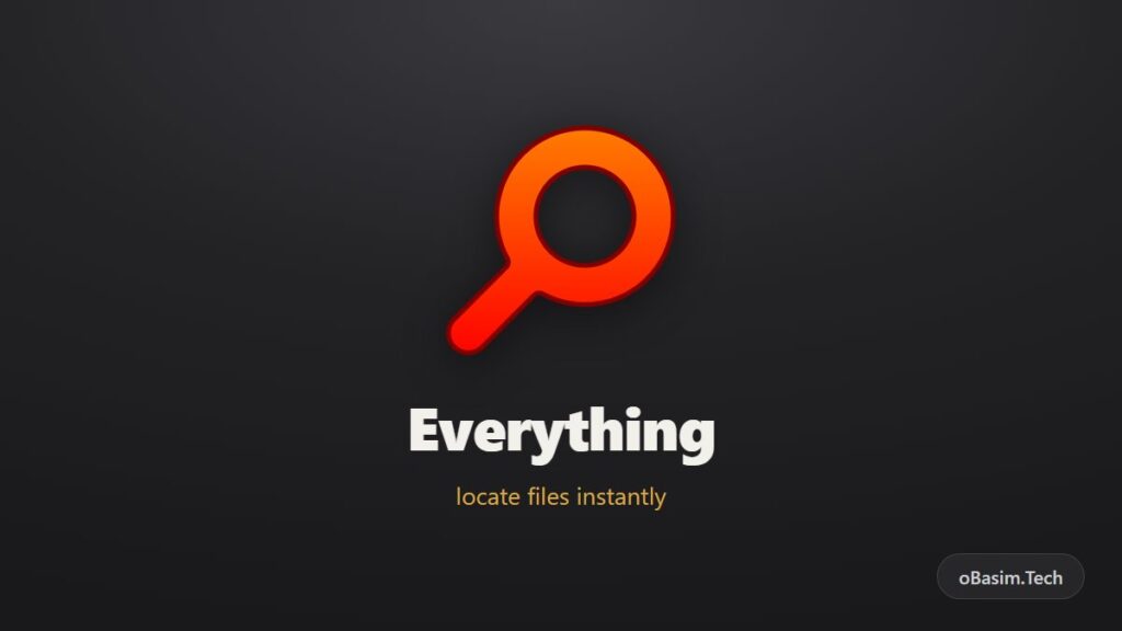 Everything: ابحث عن اي ملف في ويندوز قبل ما تخلص الكتابة