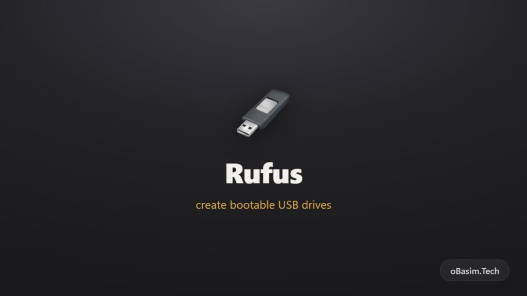 Rufus: سو فلاشة بوت تثبت منها ويندوز او لينكس بدقايق