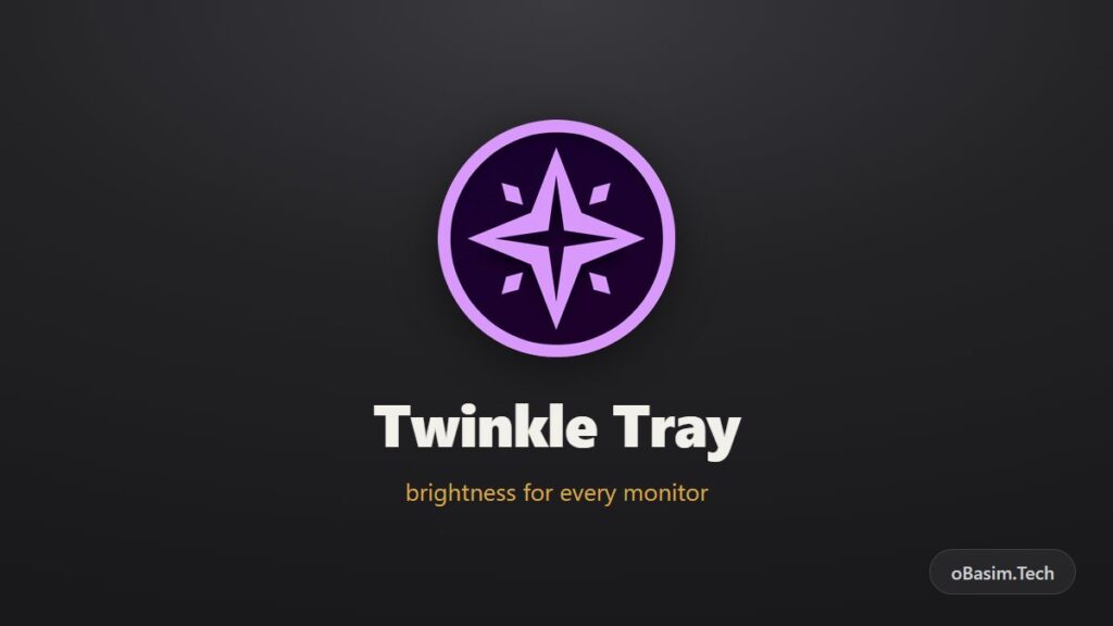 Twinkle Tray: تحكم بسطوع كل شاشة في ويندوز من التاسك بار